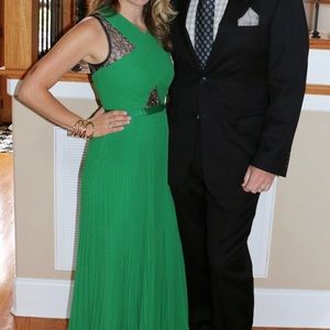 Bcbg Caia Emerald Gown Size 6